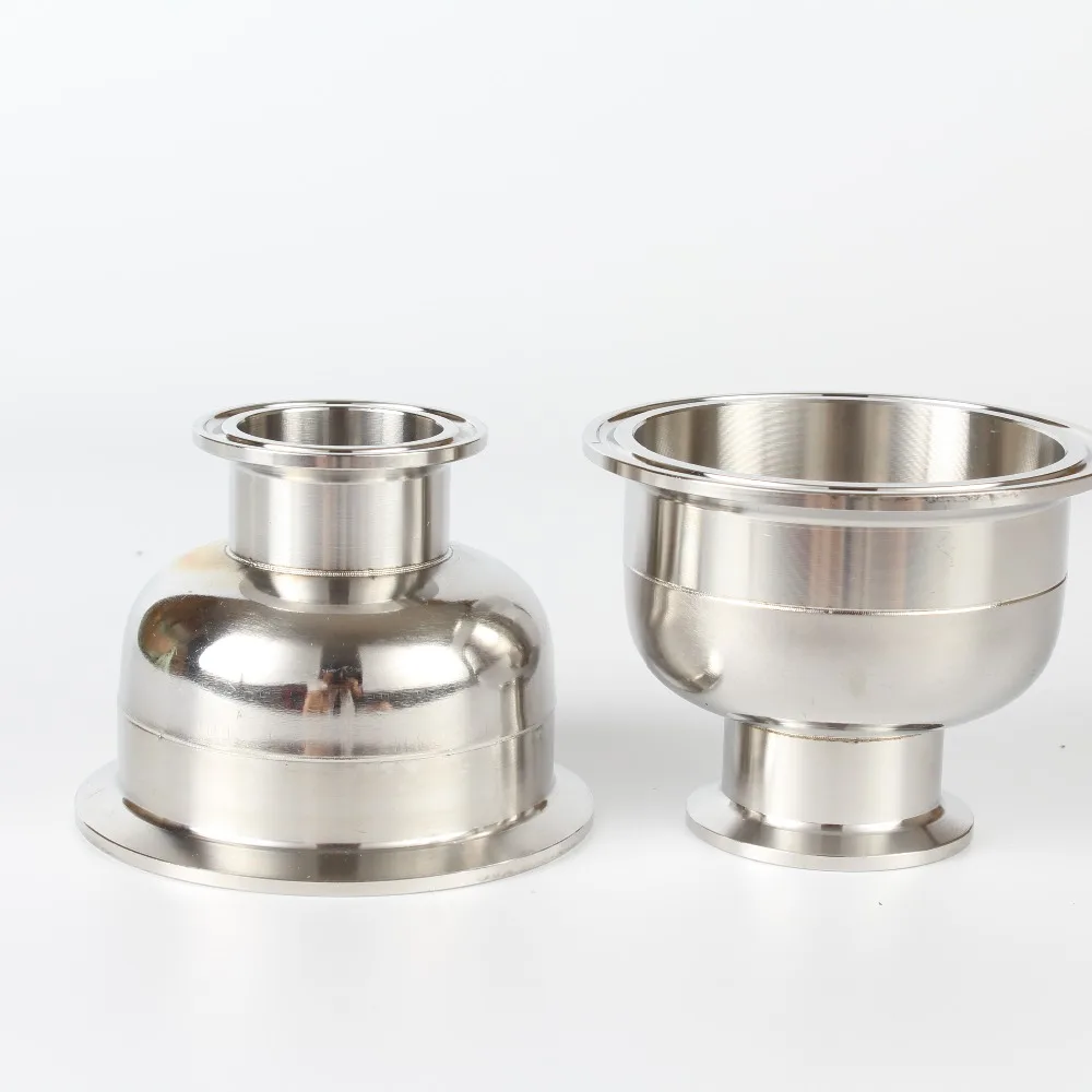 

1.5"(38mm)OD51 x 3" (76mm )OD91 Tri- Clamp Reducer SS 304 Stainless Steel