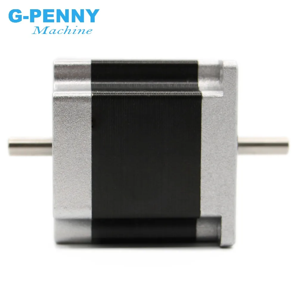 G-Penny CNC Stepper motor Dual Shaft 57x56 NEMA 23 stepper motor 3A 1.26N.m double shaft stepping motor 180Oz-in For CNC machine