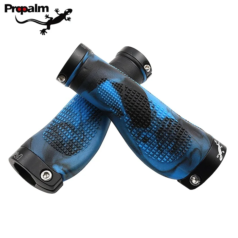 Propalm 1888EP Cycling Handlebar Grips Anti-Skid TPR Rubber Lockable Bicycle Handlegrip Mountain Bike Grip Road Bike Handle Grip