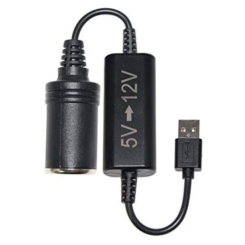 Car Adapter USB 12V Male USB Cable Adapter for Car Cigarette Lighter Female Dropshipping