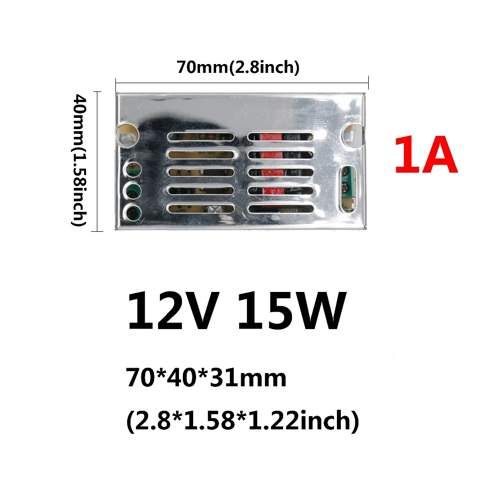 LED Driver AC220V TO DC12V 1A 2A 5A 6A 8A 10A For LEDs Power Supply Constant Current Voltage Control Light Transformers For LED