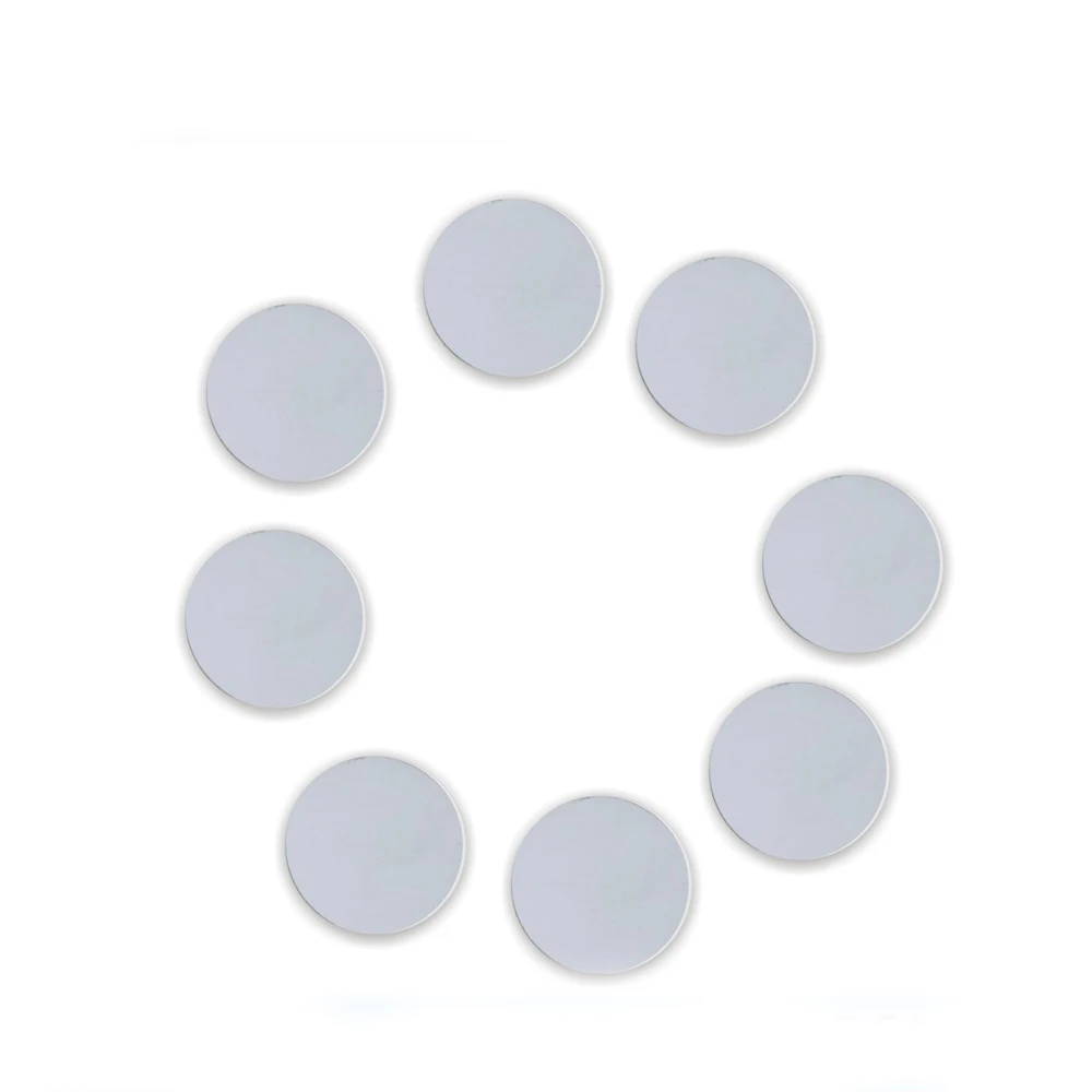 100pcs Waterproof 125KHz RFID Tag Proximity Contactless ID Card PVC Coin Disk Token EM4100 compatible for Access Control