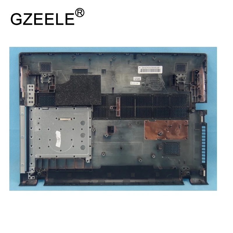 GZEELE NOWA obudowa dolna (podstawa) do laptopa Lenovo Ideapad Z510 czarna/biała AP0T2000900 90204002 AP0T2000110 90204001 Bez podpórki pod nóżki — zdjęcie 4