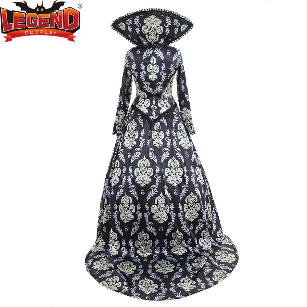 Once Upon A Time 3 Regina Mills Dress Costume Top Skirt Adult Women's Halloween Carnival Costume Cosplay