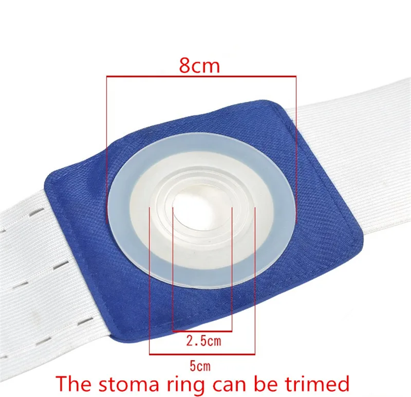 Colostomy Bags Ostomy Belt Drainable Urostomy Bag after Colostomy Ileostomy Pouch Ostomy Belt with Bag