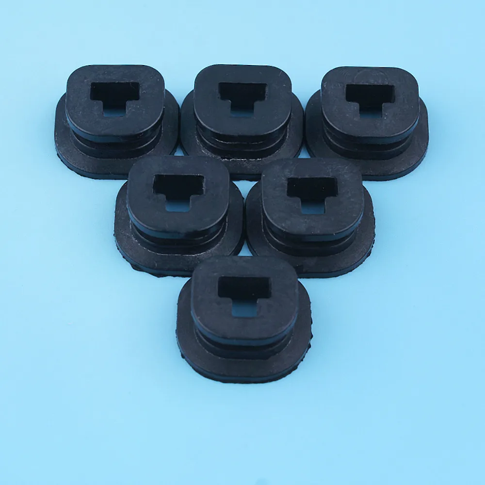 6 x Choke Rod Support Grommet For Husqvarna 362 365 371 372 372XP Chainsaw 503734401 Replacement Spare Parts