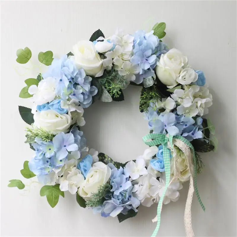 

Wedding Flower Ring Wedding Room Pendant Door Decoration Hotel Villa Rose Wreath