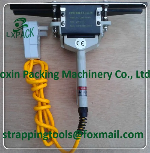 LX-PACK Plastic film aluminum foil bag kraft paper bag heating impulse sealing machine hand impulse sealer 24''-40