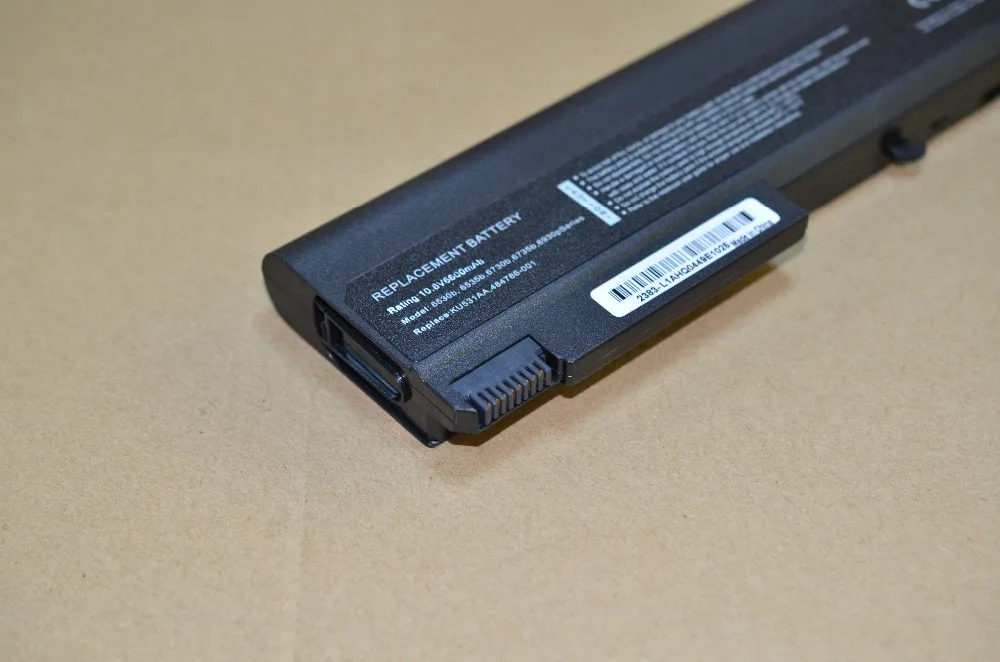 Batterie pour ordinateur portable Hp Business, 4400mah, 9 cellules, 11.1v, 6530b, 6535b, 6730b, 6735b, 532497, 421, 583256, 001, 586031, 001, AT908AA