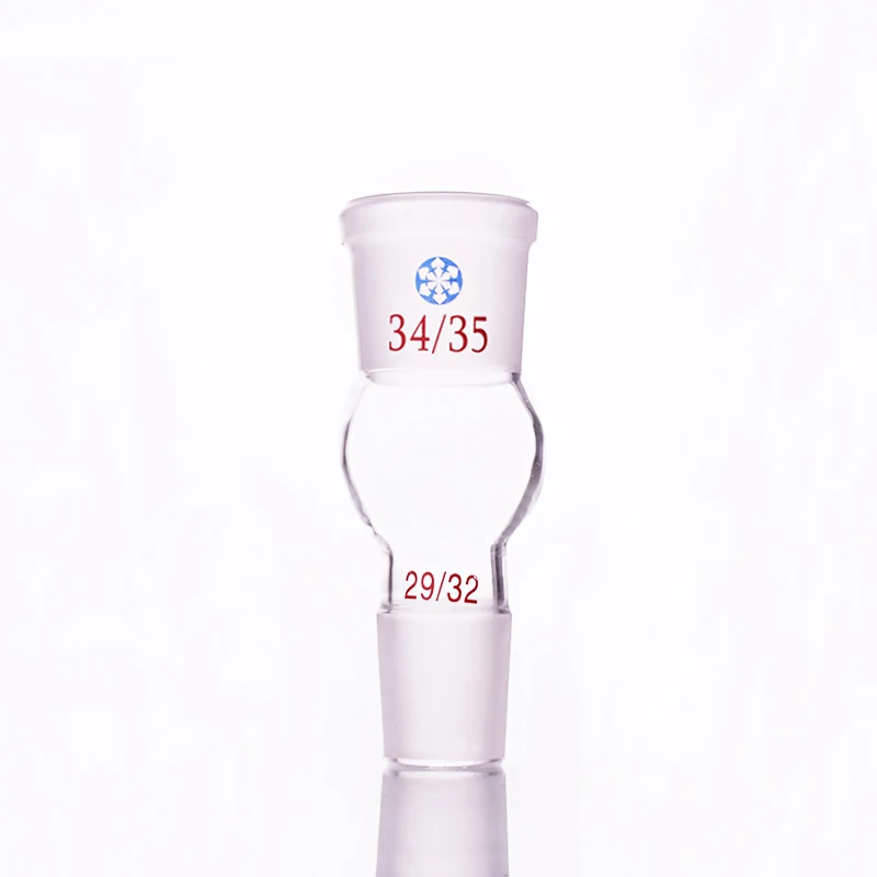 

Borosilicate Glass Joint,Female 34/35,Male 29/32,Glass reducing Adapter,B type connector