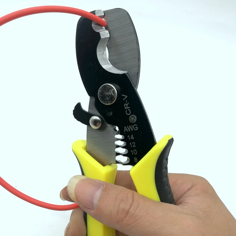 Wire Stripper 2 in 1 Round Cable Cutter & Stripping tool