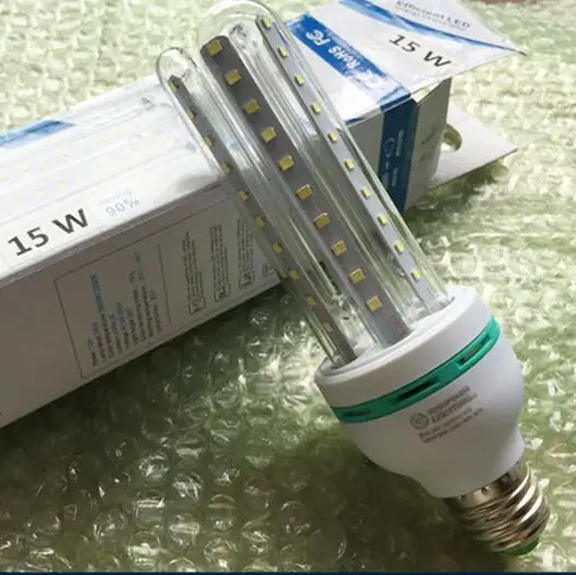 High Quality 16W E27 80LED 2835 SMD LED Corn Bulb with White,Warm White AC85-265V U Shape Corn Light Bulb Lamp Ceiling Light