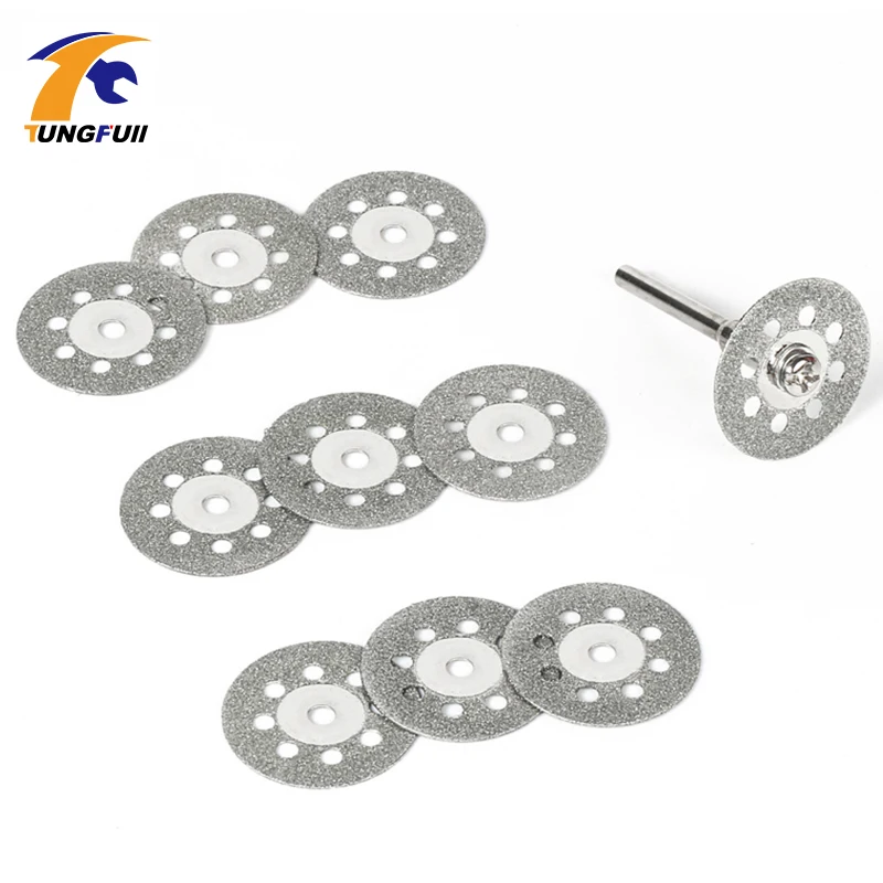 Tungfull Dremel Tools Accessories Diamond Grinding Wheel Circular Saw Cutting Disc Dremel Accessories For Rotary Tools