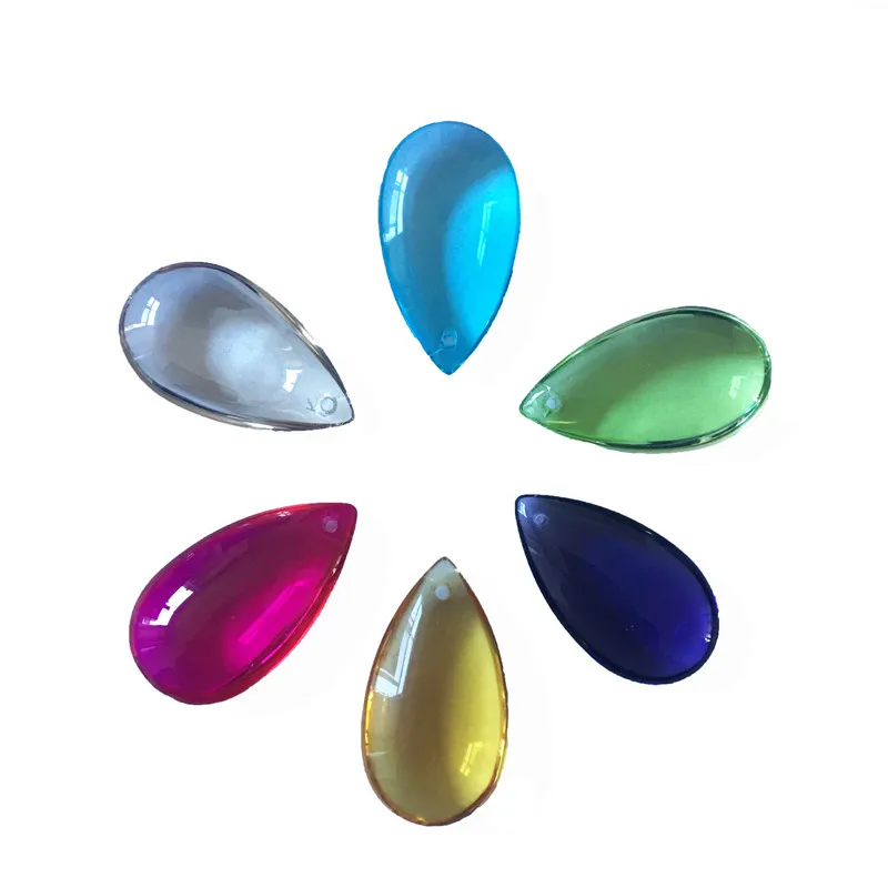 

Wholesale Price, Free Shipping 120pcs/Lot 38mm Crystal Tear Drop Pendant For Chandelier / Curtain Parts,Crystal Chandelier Parts