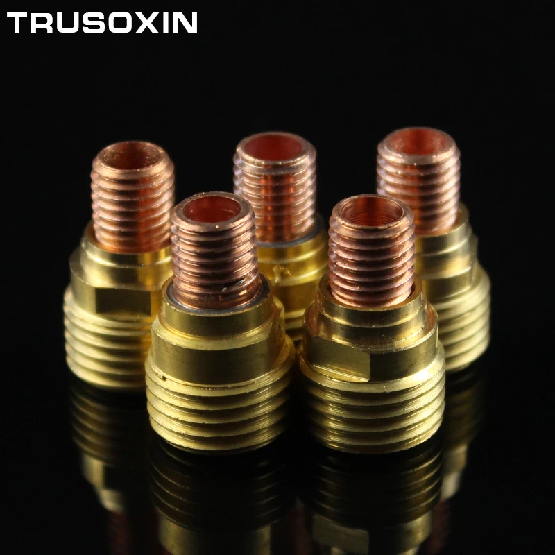 5PCS Welding Machine Accessories Small Gas Lens Body 1.0/1.6/2.4/3.2MM For WP9 WP20 TIG Welding Torch/Welder Gun