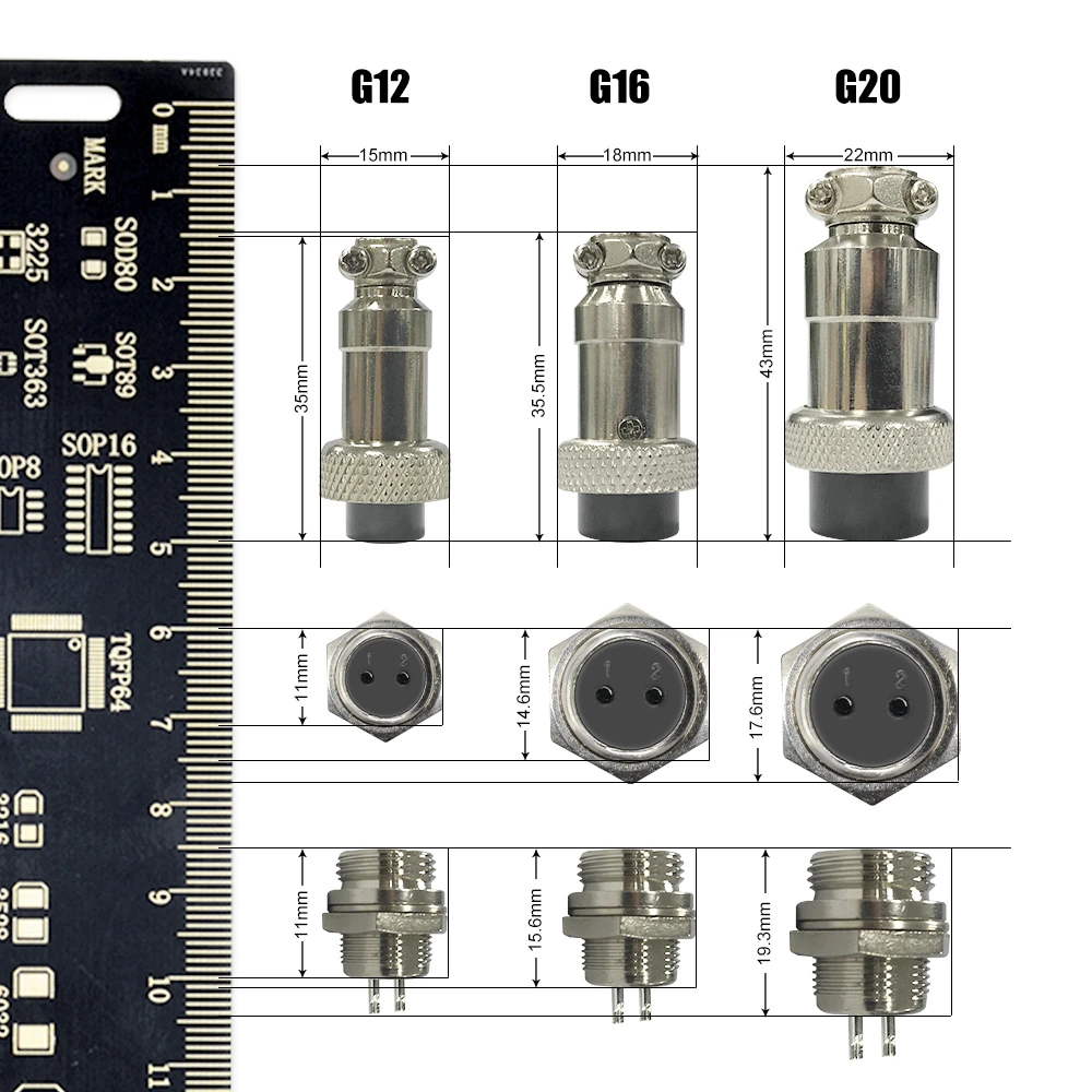 1set GX16 2/3/4/5/6/7/8/9/10 Pin maschio + femmina 16mm L70-78 presa circolare aeronautica connettore pannello filo connettore coperchio in plastica