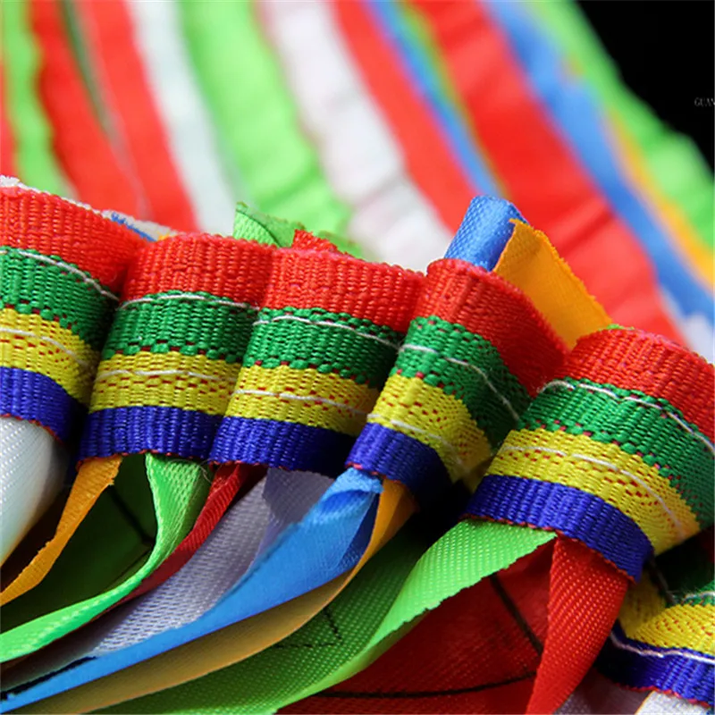 Tibetan Buddhist Great Compassion Mantra prayer flag Silk Colour Print 6 Meters 20 pcs/string Religious Flags Scriptures