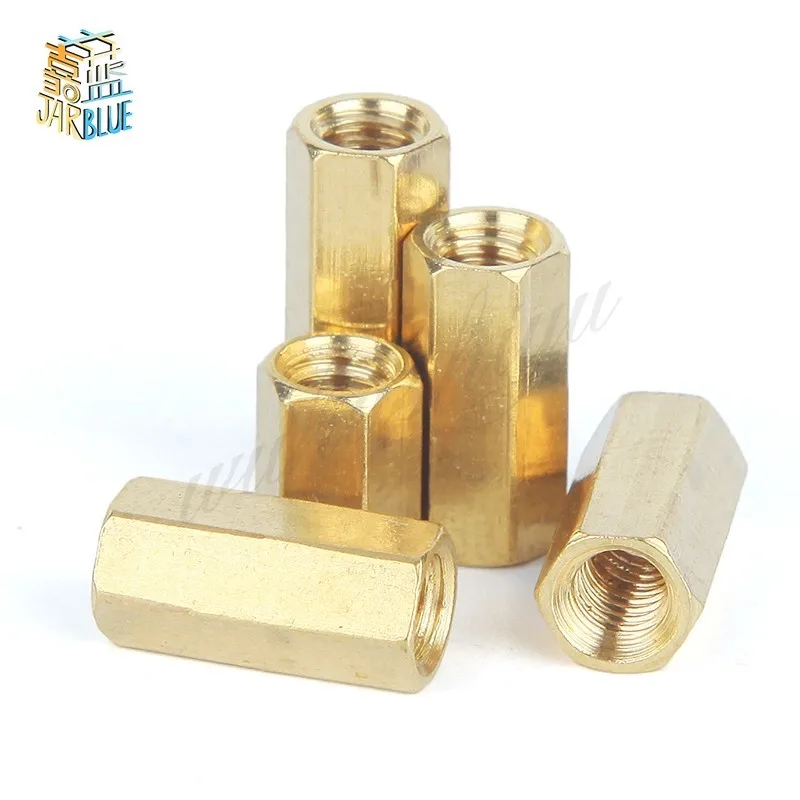 Hollow copper pillar M3 PCB mounting posts Hexagonal pillars M3 double pass M3*(4/5/6/7/8/9/10/11/12/13/14/15/16/17/18/20)