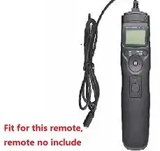 Cabo de extensão eletrônica de 10cm, cabo para liberação remota de obturador para nikon d2hs d2h d1x d1h d1d800 d800e d810 d700 d300s d300 d200 d100 f5