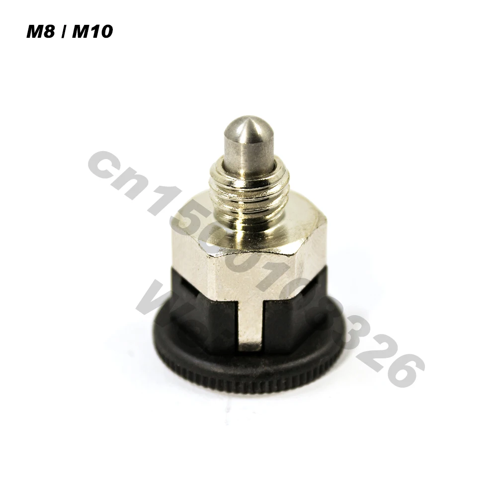 M8  M10 rest position type indexing plungers,index blots ,plastic knob