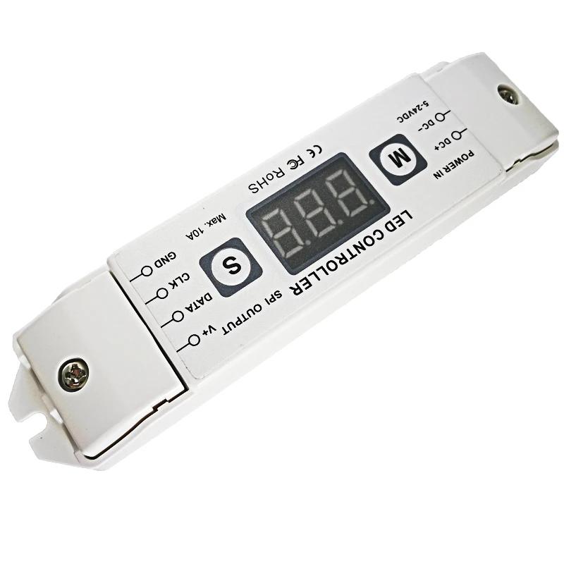 Controller per strisce pixel LED Digitale indirizzabile LED Magic Color Running Strip WS2801 WS2811 ws2812 sk6812 IC DC5V-24V 1000 pixel