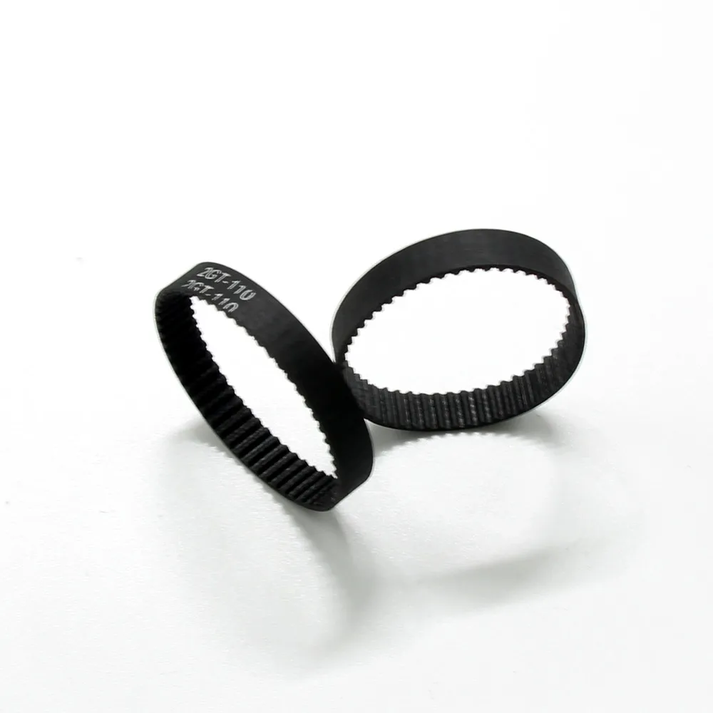 GT2 Closed Loop Timing Belt Rubber 2GT 6mm 3D Printers Parts 110 112 122 158 200 280 300 400 610 852 mm Synchronous Belts Part