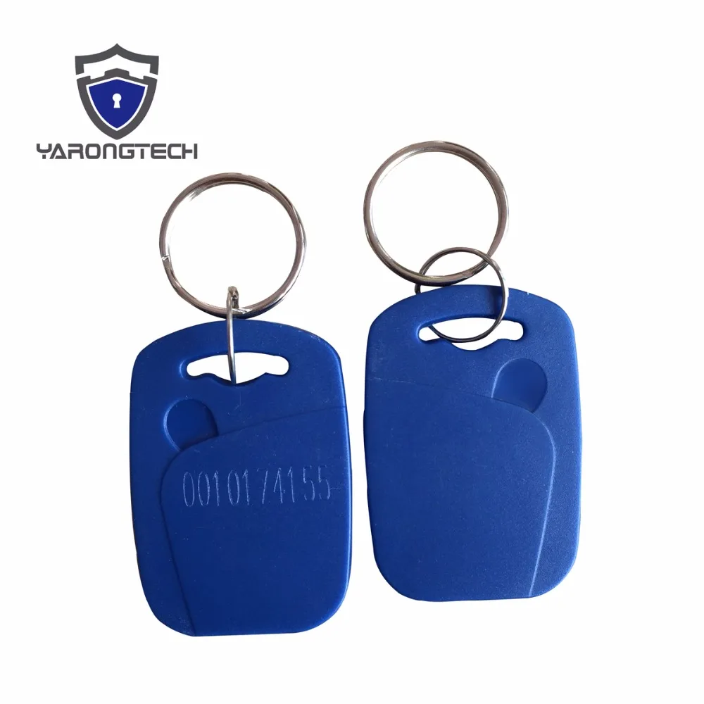 

RFID EM4100 Fob 125KHZ ABS Waterproof keychain for door access control -100pcs