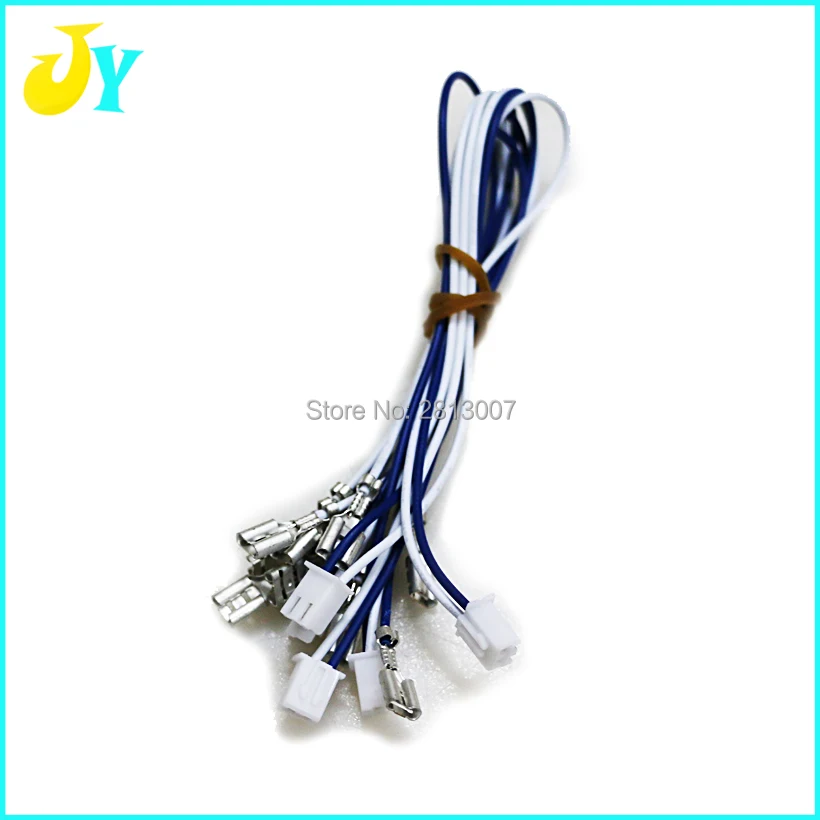 100pcs 4.8 size Crimp Terminal Cable HAPP style button  joystick Wiring Aracde USB encode