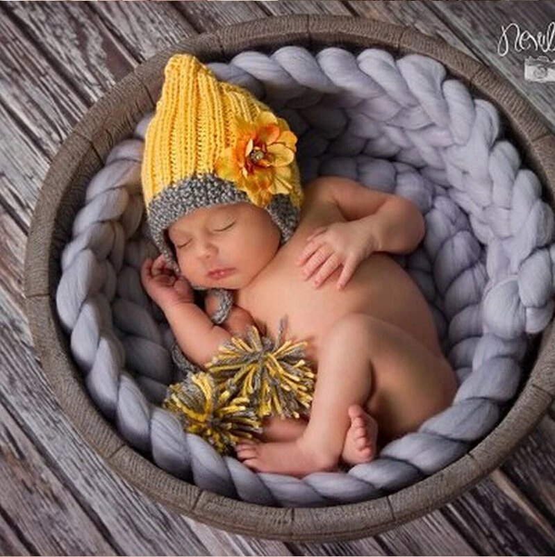 

Наполнитель для корзины из шерсти, одеяло для корзины, реквизит для фотосъемки новорожденных, подарок для будущей мамы, одеяло для корзины