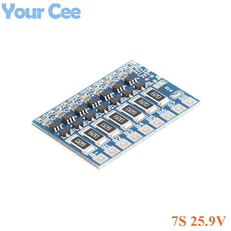 BMS 3S 4S 5S 6S 7S 8S 18650 Balance Function Lithium Battery Charger Protection Board Module Li-ion Lipo PCB Charging Equalizer