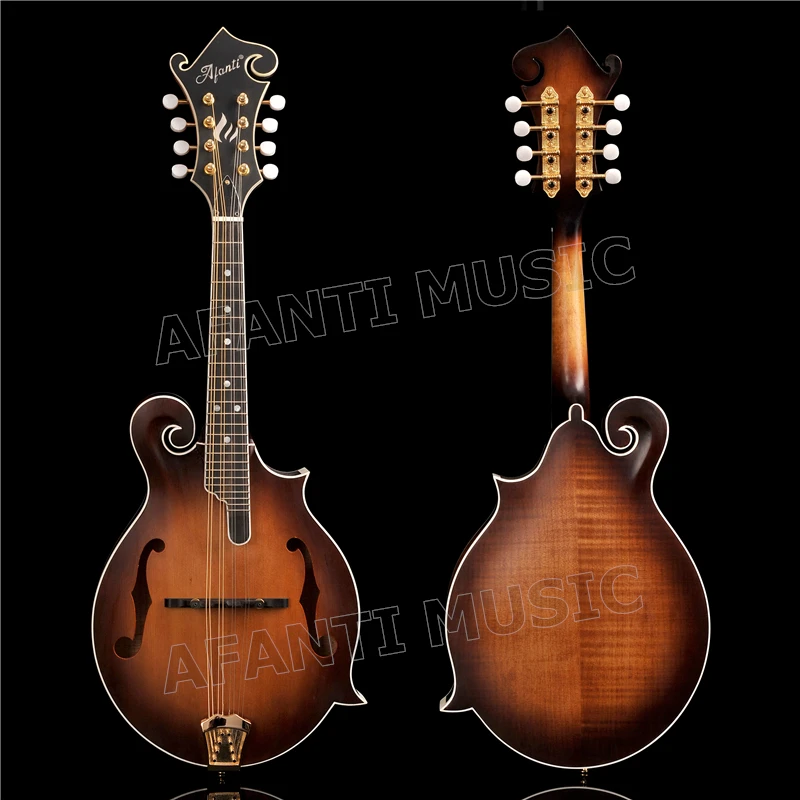 

Afanti Solid Spruce top / Flamed Maple Back & Sides / Afanti Mandolin (AMB-500)