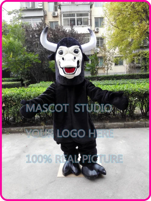 black bull mascot costume custom fancy costume anime cosplay kits mascotte theme fancy dress carnival 401485