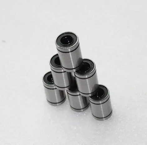 Free shipping 12pcs/lot lm8uu linear bearing 8mm linear brushing ball bearing for 3d pringter cnc parts