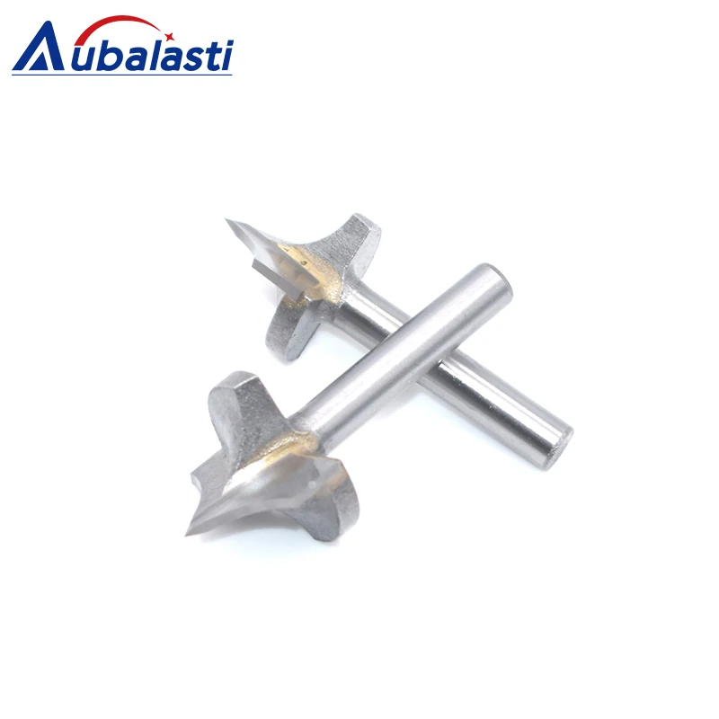 Milling Cutters Shank 6mm Woodworking Cutter Double Edging Router Bits Milling Cutter Router Bits for Wood Engraving Tools