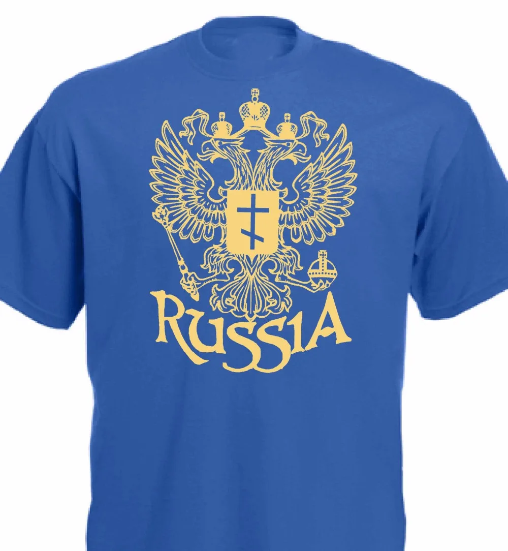 Print T-Shirt Summer Style Novelty O-Neck Tops T-Shirt Russia Russland Cccp Trikot Moskau Rot Tee Shirt Maker