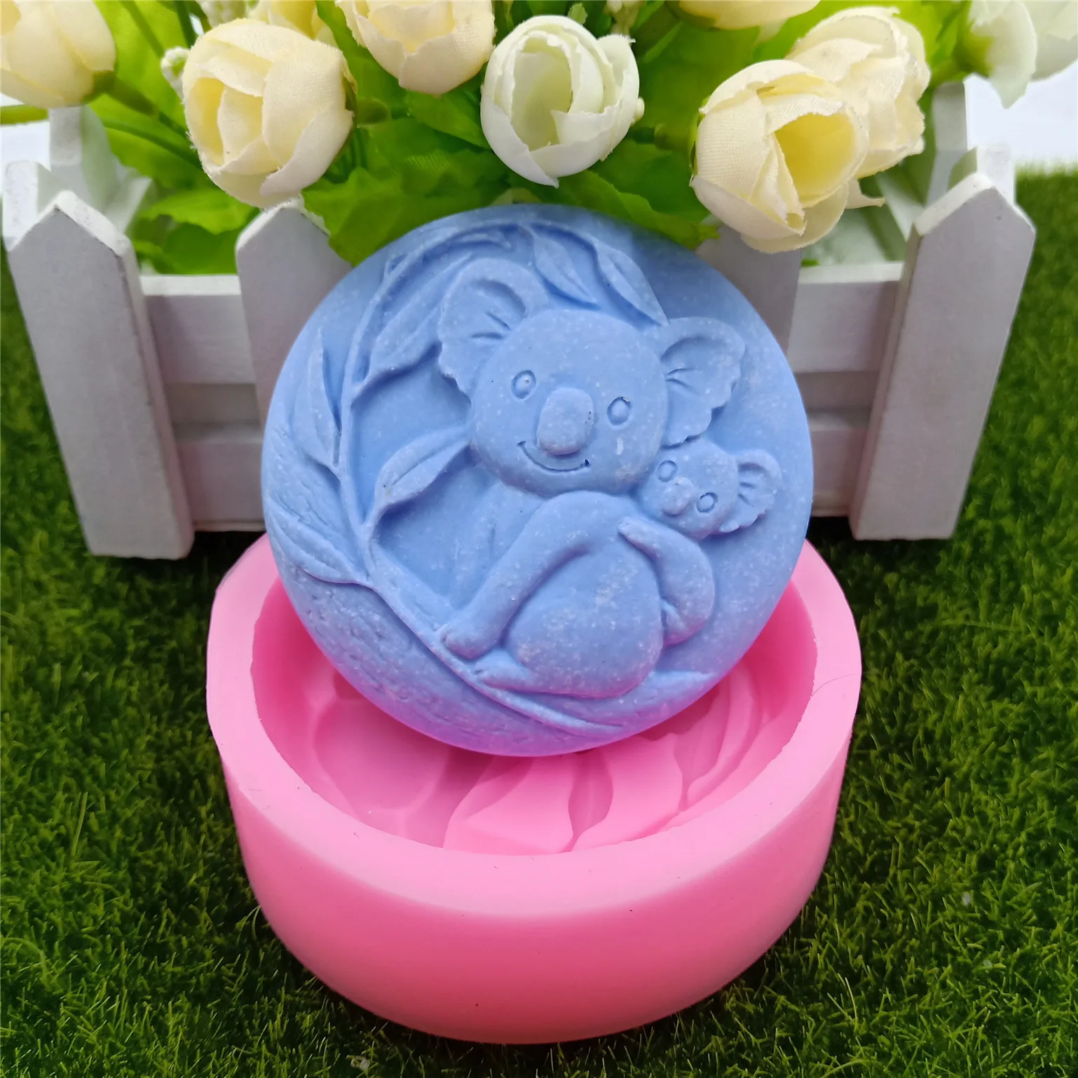 Koala Design Silicone Soap Mold Decorative Cake Molds Fragrance Wax Crafts Aromatherapy Gypsum Mold