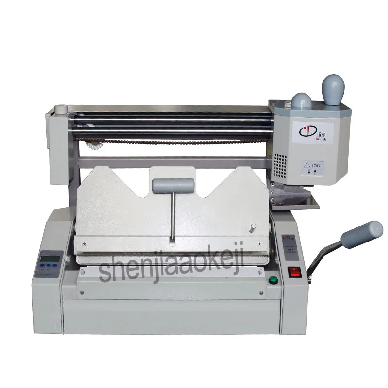 220V/110v A4 size glue binding machine glue book binder machine of the office Electronic equipment 500W 1pc