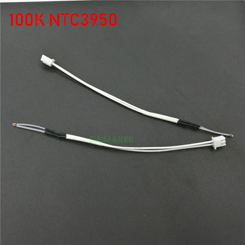 1pcs Wanhao Duplicator i3 V2 and Plus Thermistor Replacement 100K NTC3950 for Reprap Prusa i3 Anet 3D Printers