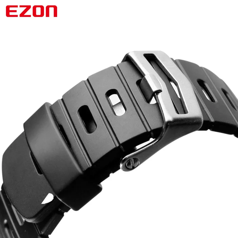 EZON Sports Watch Original Silicone Rubber Strap Watchband