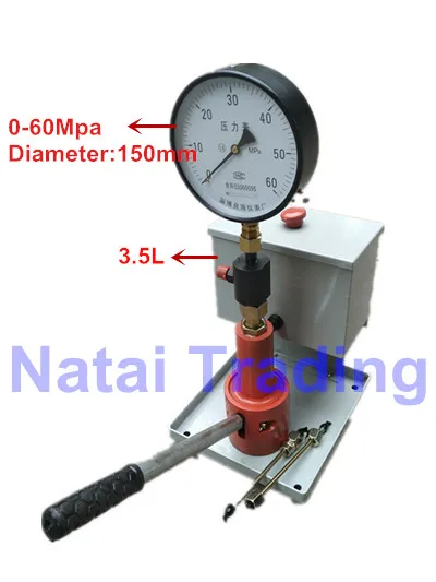 diesel injector nozzle tester, fule injector tester with big fuel tank