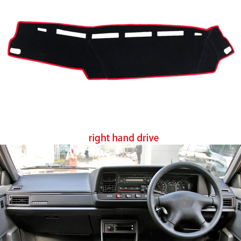 For Volkswagen santana classical 2004-2007 Car Styling Dash Mat Dashmat Dashboard Sticker Cover Shade Dash Board Cover Carpet