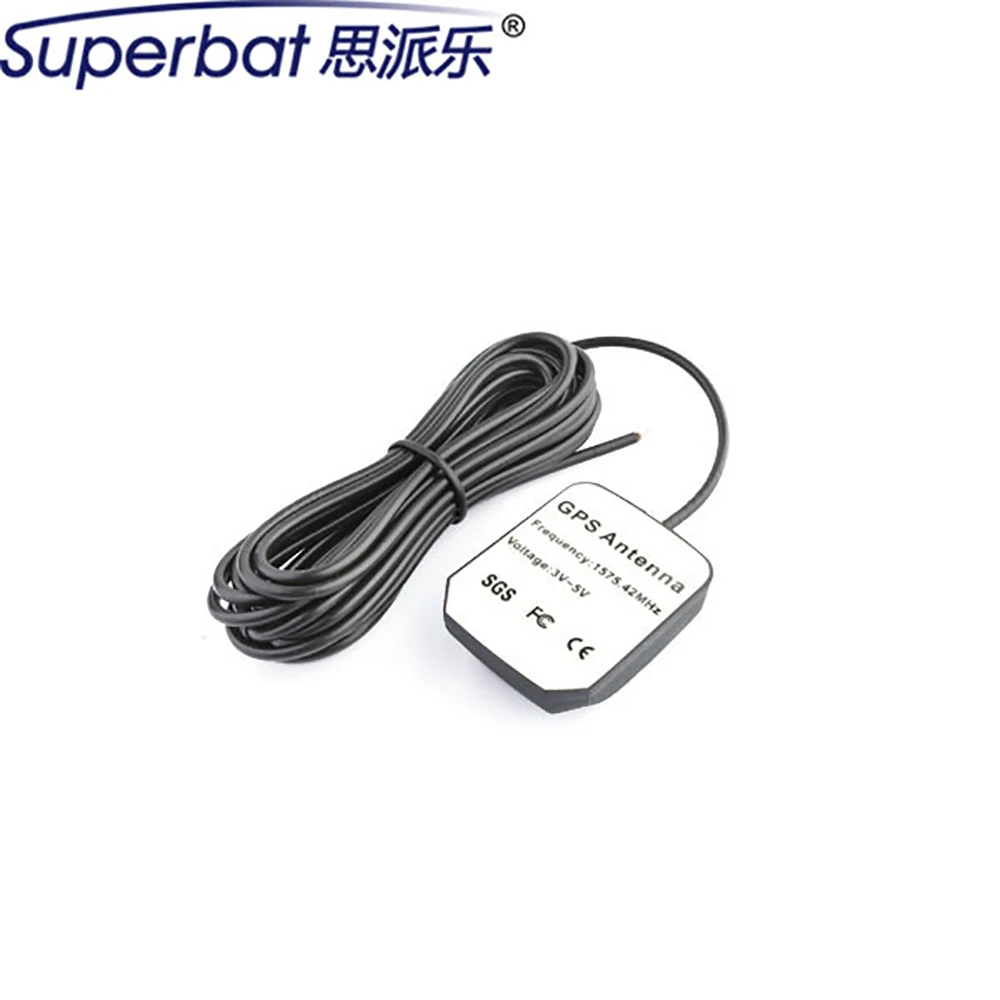 Superbat GPS Hoạt Động Ăng Ten TNC Nam Cổng Kết Nối Tùy Chọn Trên Không Tăng Cường Tín Hiệu 3M 50 Ohm