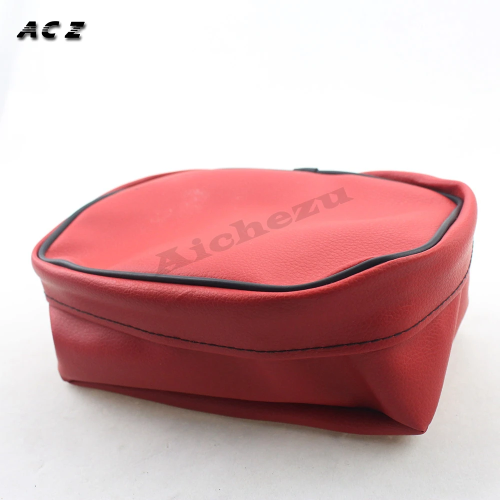 ACZ Motorrad Universal Hecktasche Offroad-Werkzeug-Set aus PU-Leder für Kawasaki Honda Yamaha Suzuki KLX250 DRZ400 XR250R XR600 – Detail 11
