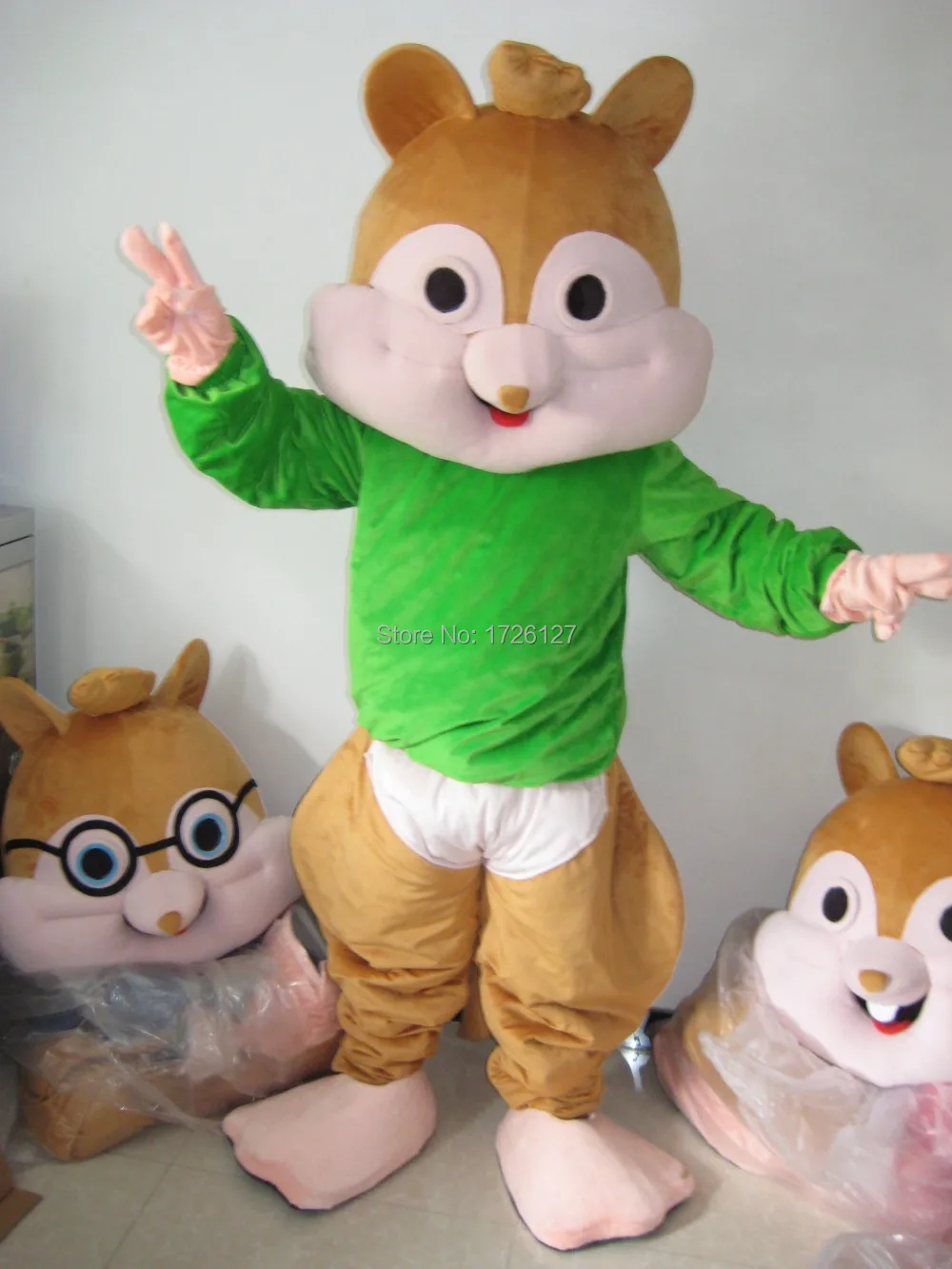 the chipmunks mascot costume custom character fancy costume anime cosplay mascotte theme fancy dress carnival costume