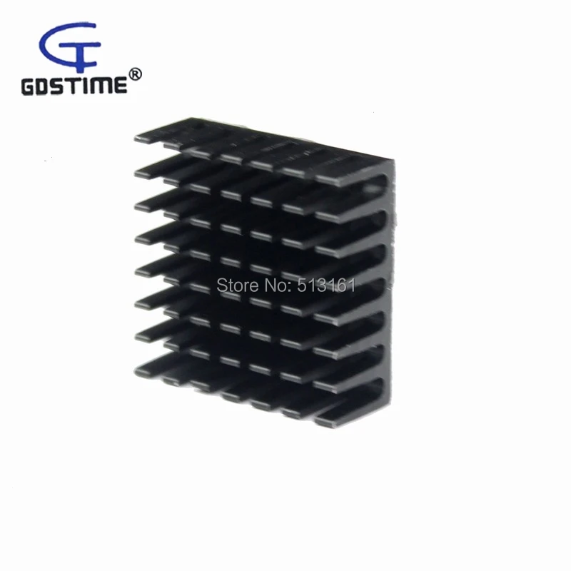 Gdstime – dissipateur thermique en aluminium 28x28x11mm, 12 pièces, puce CPU, CPU, VGA, RAM, radiateur IC