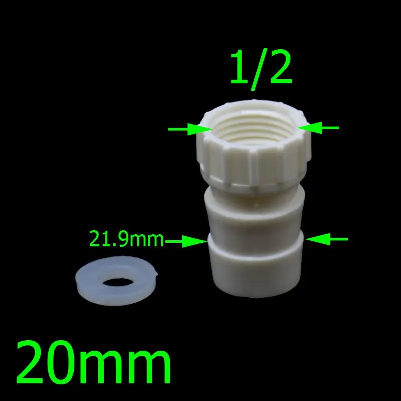 Female 1/2 to 4mm 6mm 8mm 10mm 12mm 14mm 16mm 20mm 25mm hose connector 1/4 3/8 1/2 hose barbed adapter 2PCS