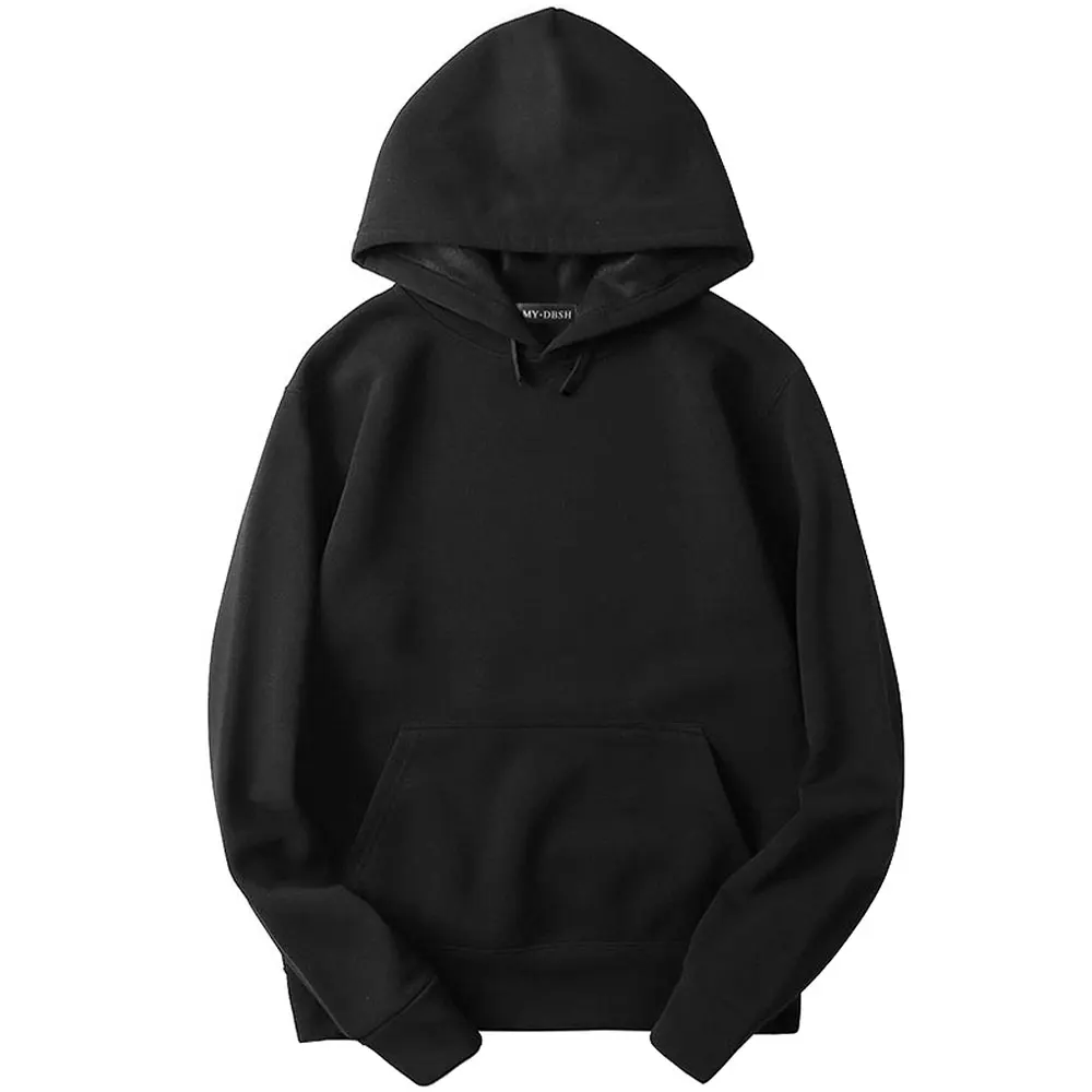 MYDBSH 2022 New Brand Hoodie Streetwear Hooded Jersey Hoody Men\'s Hoodies and Sweatshirts Hip Hop Black Gray Plus Size XS-XXXXL