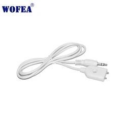 Wofea Detector de fugas con cable, sensor de agua con conector de 3,5mm