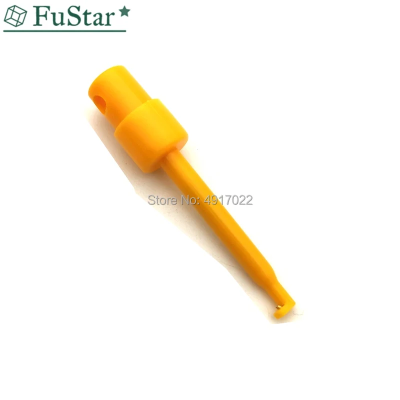 Multimeter Part Colorful Electrical Testing Hook Clip Grabber 8 color 1 Test Probe SMT / SMD Round Colored Single Hook Test Clip