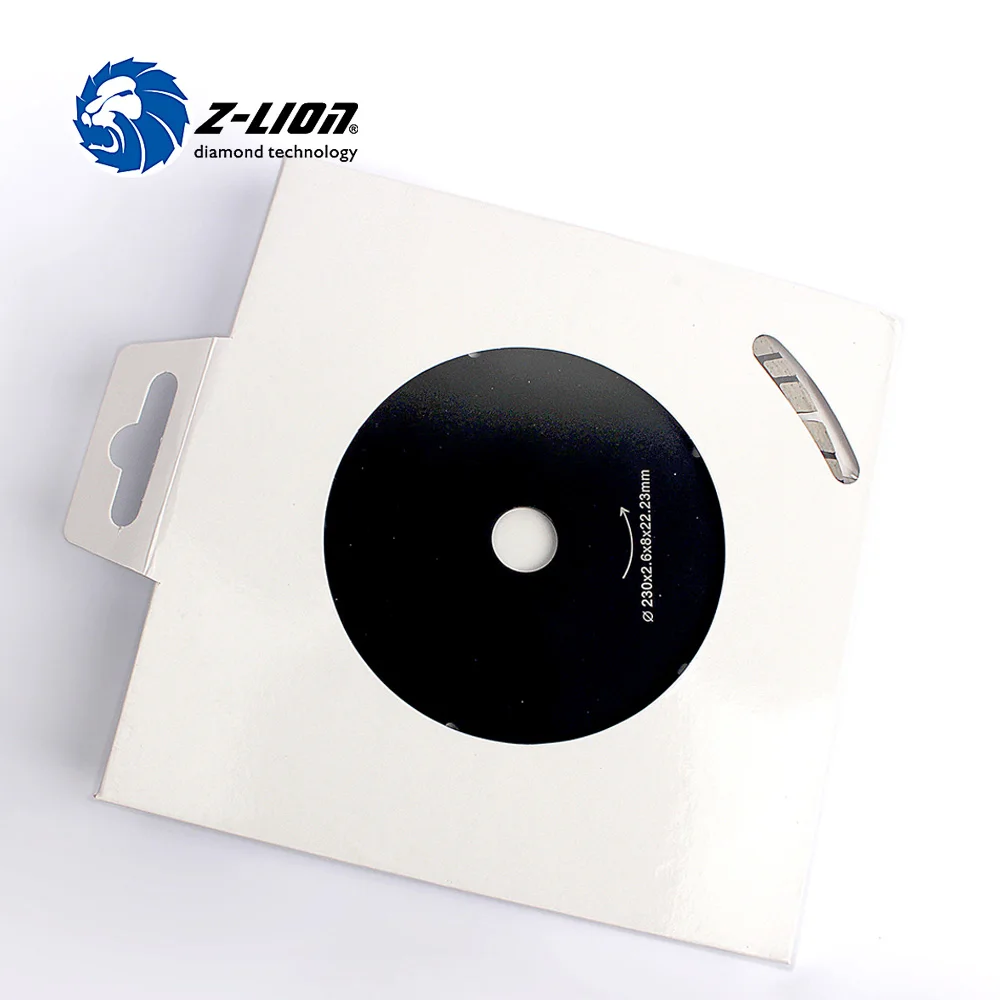 Z-LION 230mm Diamond Cutting Disc Granite Marble Saw Blade Turbo Diamond Segments 9 Inch Store Cutting Tool Blade